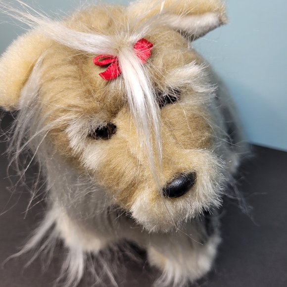 Classic Aurora Yorkie Yorkshire Terrier Dog 9" Plush Stuffed Animal 1996 A&A HTF - Picture 7 of 13
